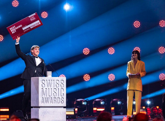 Swiss Music Awards à Zurich